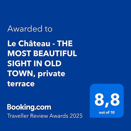 Le Chateau - The Most Beautiful Sight In Old Town, Private Terrace Nizza Esterno foto